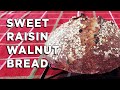 Sweet Raisin Walnut Bread Made Easy - Simple No-Knead Recipe