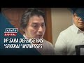 VP Sara defense, House prosecution submit pre-trial briefs to Senate impeachment court | ANC