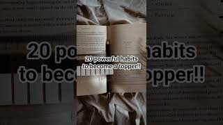 20 powerful habits to become a topper #deepthoughts #studymotivation #studyhabits