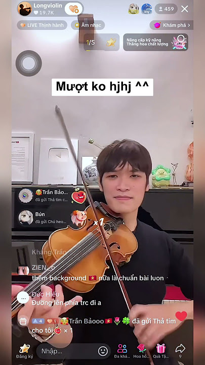 Chơi nhầm trước 400 người xem? Nhạc: Khát vọng tuổi trẻ (violin remix)