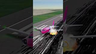 Wizz Air A320 Belly Landing #aviation #a320 #avgeek #flightsimulator #landing #plane #crash #rfs