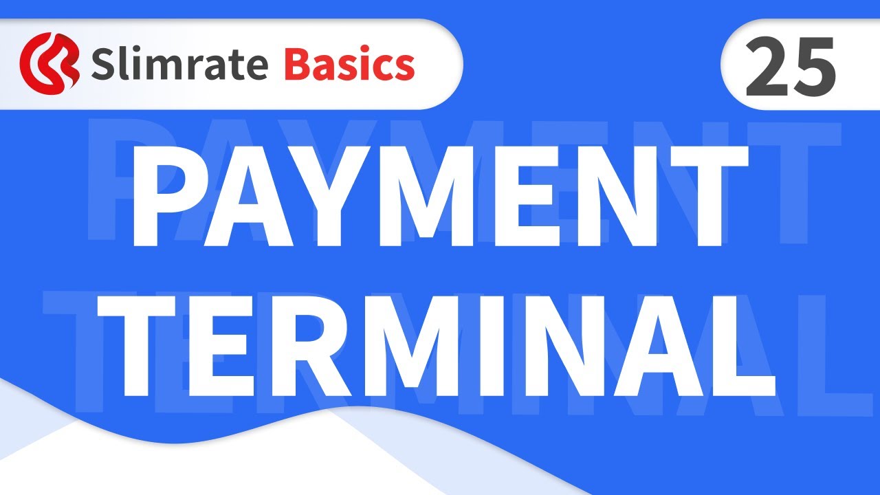 Slimrate Basics 25 payment terminal