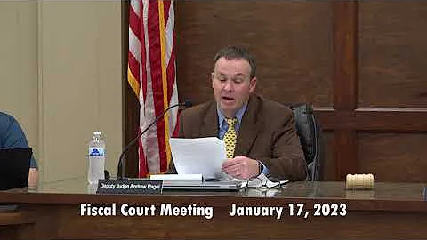 Fiscal Court 01 17 23