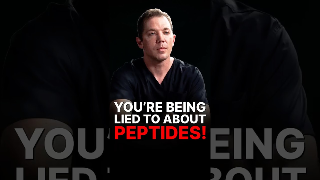 THEY'RE LYING TO YOU ABOUT PEPTIDES!