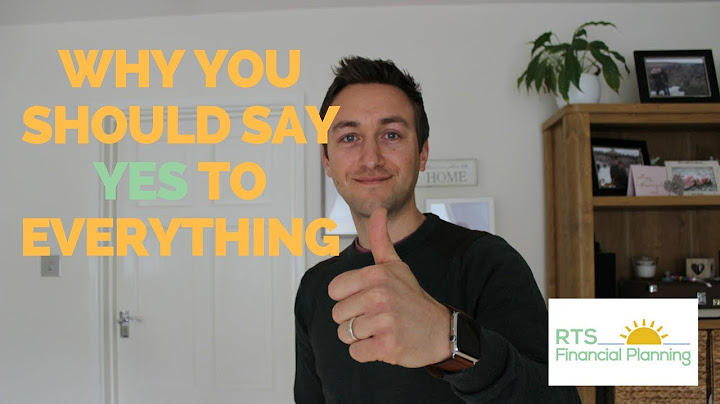 Why you should say YES to everything