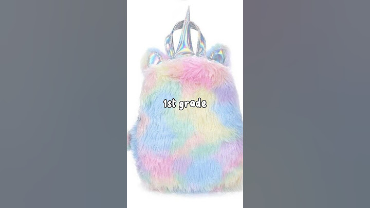 Backpacks for each grade!✨ #fypシ