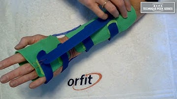 How to create a Static Progressive or Dynamic Wrist Flexion Extension Splint | Technique Peek Series