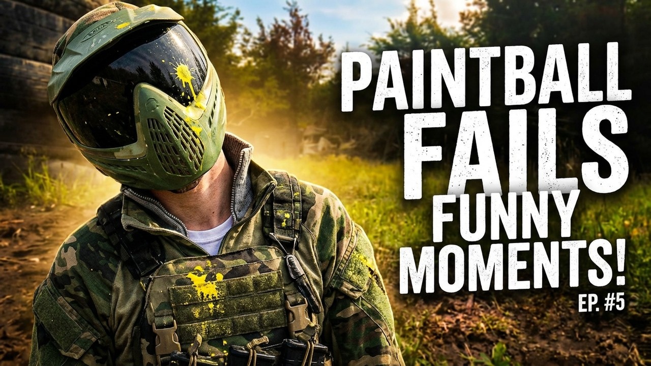 Пейнтбольные неудачи и забавные моменты! #5