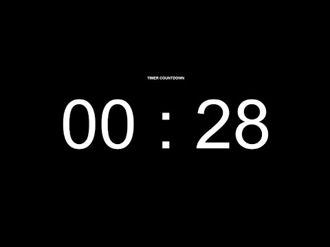 28 Seconds Countdown Timer