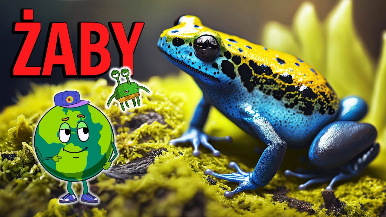 Jak powstaje ŻABA? Zobacz niesamowitą przemianę! Zwierzęta Dla Dzieci