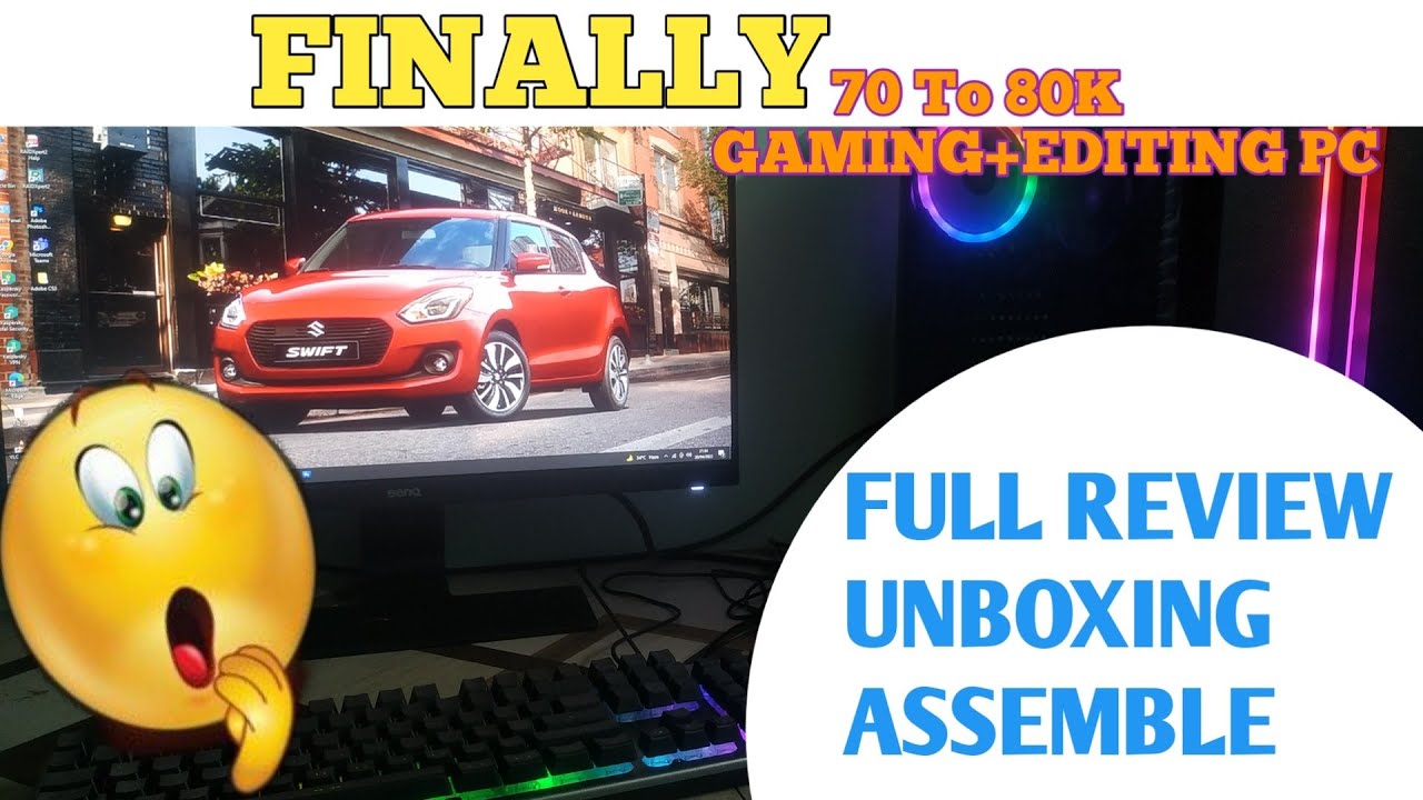 New Gaming+ Editing Pc AMD Ryzen Processor Nvidia Graphics Card Msi ...