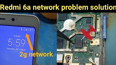 Redmi 6a 4g network problem solution | Mi 6a network problem solution #network #redmi #problem