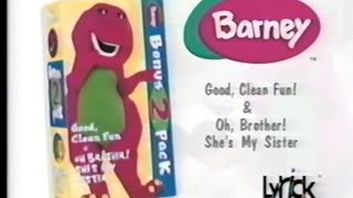 Barneys Good Clean Funoh Brother Shes My Sister Vhs Trailer