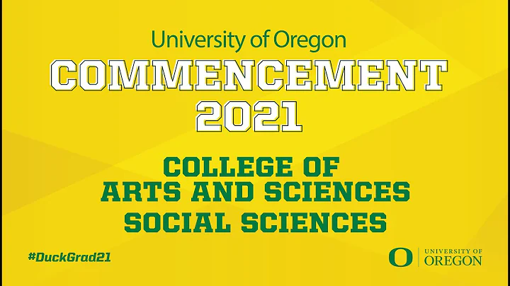 2021 College of Arts and Sciences-Social Sciences Virtual Commencement Ceremony