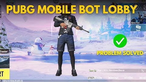 BOT LOBBY PROBLEM SOLVED✅ IN PUBG MOBILE | PUBG MOBILE BOT LOBBY PROBLEM SOLVED