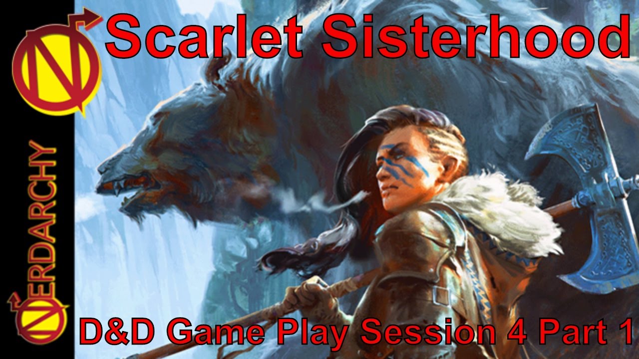 (Session 4) Scarlet Sisterhood of Steel & Sorcery Live 5e D&D Game Play - YouTube