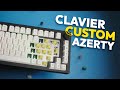 Un clavier custom magntique et azerty  akko mod007b he