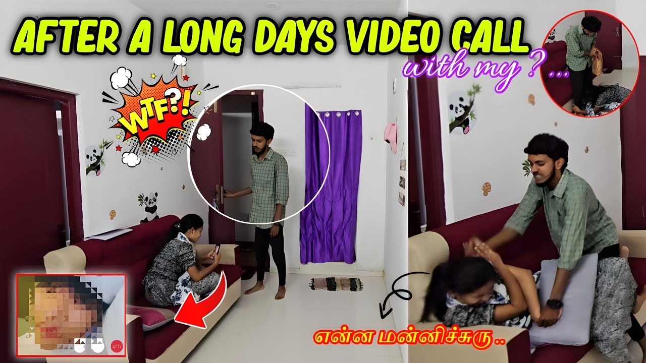 After a long days 😍 Video call with my ?.. | (he : dash **🤬 | Ansha's Anufa 