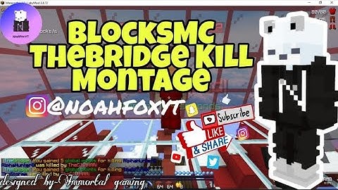 BlocksMC TheBridge Montage|| subscribe