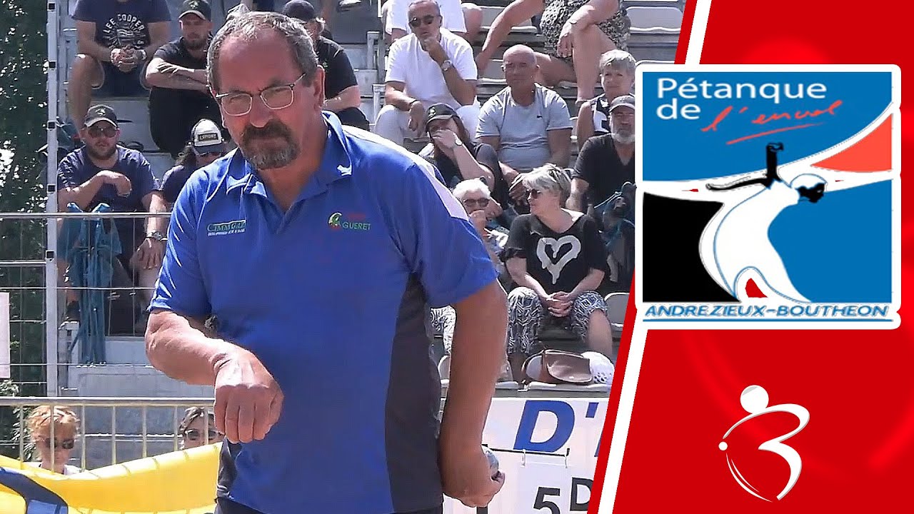 Miniature de la vidéo : Demi-finale SOLER-BELMONTE vs PEYROT : National Triplette d'Andrézieux-Bouthéon 2025 - Top 1000