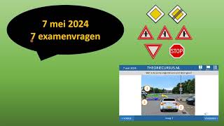 Autotheorie | 7 examenvragen | Inzicht | Kennis | 112 | Parkeren | Spitsstrook | Voorrang