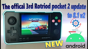 The official 3rd Retroid pocket 2 update 8.1 v2,how to install Jan 2021 new version