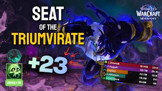 +23 Seat of the Triumvirate - Full PUG | Unholy DK PoV | M+ 12.0.7 | World of Warcraft | Midnight S1