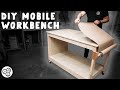 Diy mobile workbench for small workshops and garages  how to  build