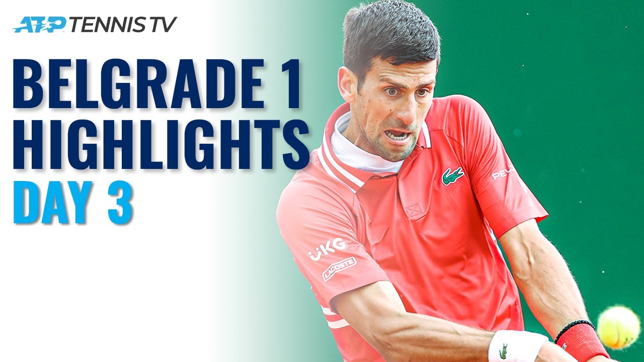 Djokovic Returns To Belgrade; Berrettini & Kecmanović In Action | Serbia Open 2021 Highlights Day 3