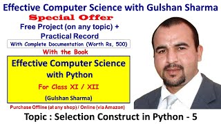 Selection Construct in Python - 5