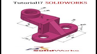 Solidworks Tutorial for beginners | | Exercice 17
