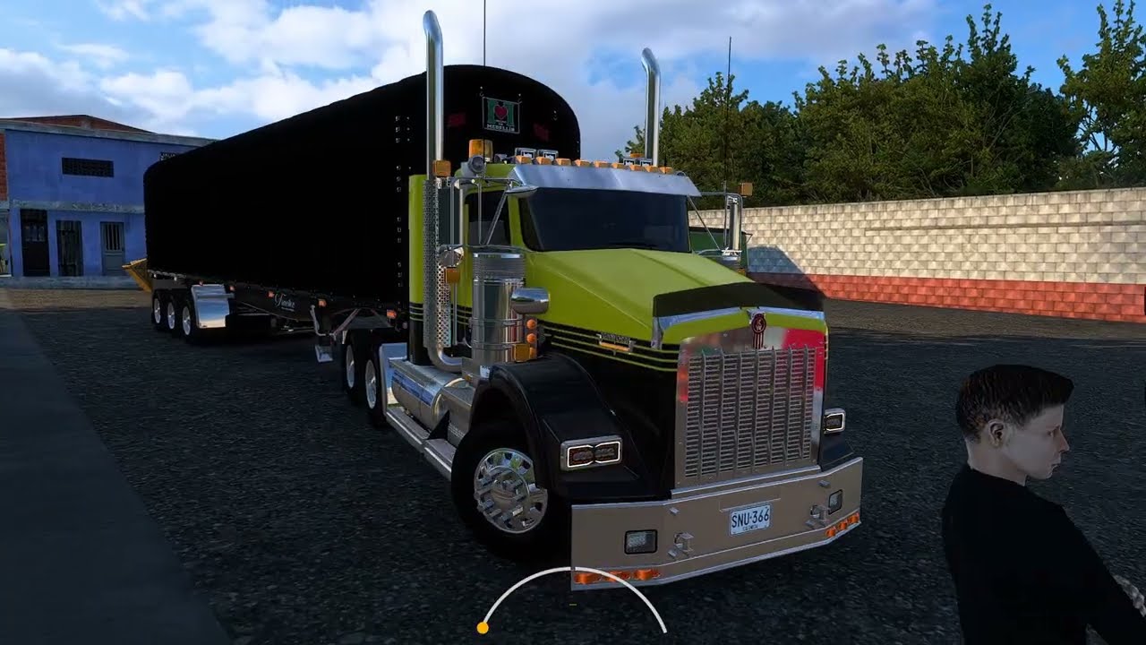 BAJANDO A CALARCA CON FRENO DE MOTOR / COLOMBIA REAL MAP / ATS
