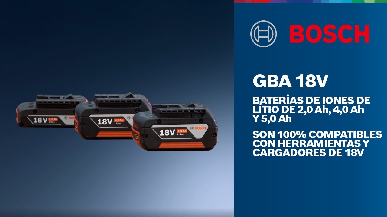 Batería De Iones De Lítio Bosch Gba 18V - Easy