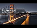 Be Still - Psalm 46:10 || Elevation Instrumental Piano Edition