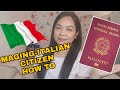 PINOY-ITALIAN CITIZENSHIP | PAANO  MAG APPLY NG ITALIAN CITIZENSHIP |  HOW TO ITALIAN CITIZENSHIP