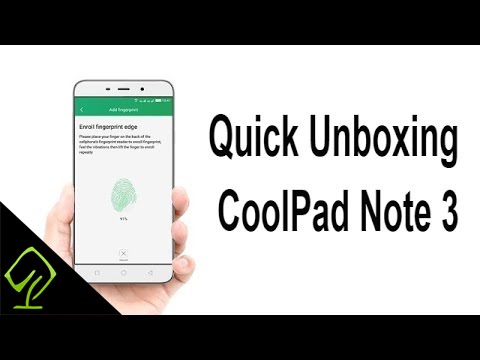 Quick Unboxing CoolPad Note 3 (India)