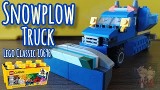 LEGO Classic 10696 "SNOWPLOW TRUCK" - Instructions on how to build.