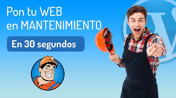 🛠️🔧 Pon tu web en MANTENIMIENTO con WP Maintenance  | En SOLO 30 SEGUNDOS🚀🌐