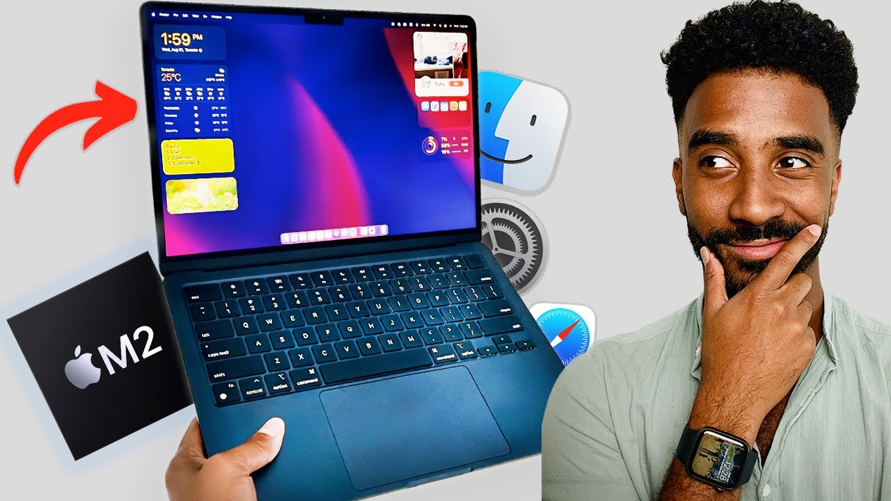 First 15 Things To Do On New M2 MacBook Air! (Settings, Apps, & Tips) -  YouTube