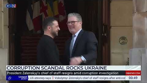 Zelenskyy Chief of Staff Andriy Yermak Resigns Amids the Corruption Scandal | Julia Kril on GB News