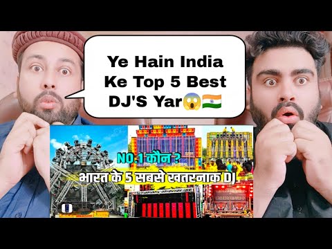 Top 5 Best DJ'S In India | Pakistani Reaction