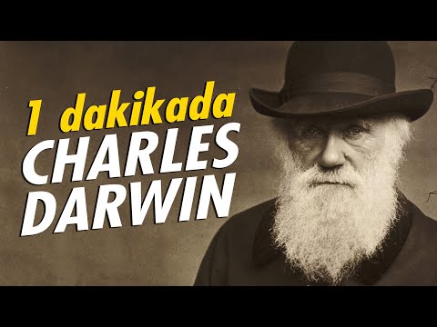 1 dakikada CHARLES DARWIN #biyoloji #bilim #evrim