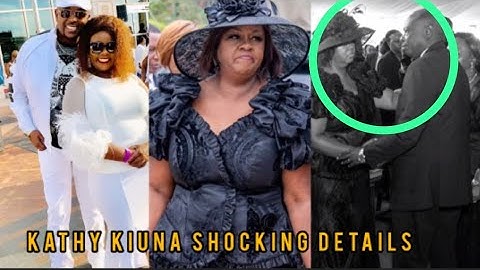 Rev Kathy Kiuna l got Marriage Proposal From Gachagua Before l buried Allan Kiuna