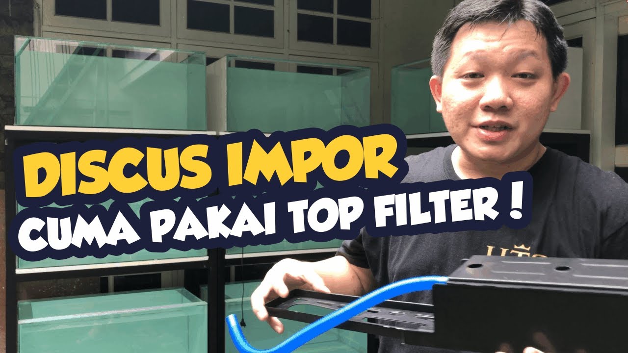 SISTEM FILTRASI SEDERHANA TAPI AMPUHHH - Vivaria Super Bio Ball