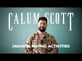 MAMAN RACING NANTANGIN FANS NGELUKIS?! | CALUM SCOTT DI JAKARTA