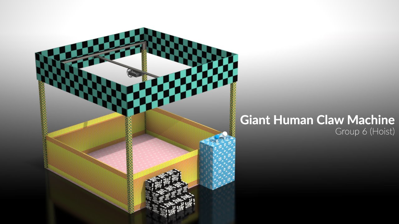 Giant Human Claw Machine - UTAR Assignment - YouTube