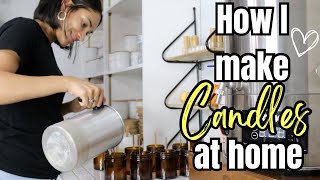 How to make candles at home | Candle Making for Beginners