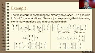 fundamental theorem of invertible matrices