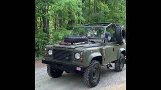 1997 Defender 90  Wolf  Ex British Army  300Tdi