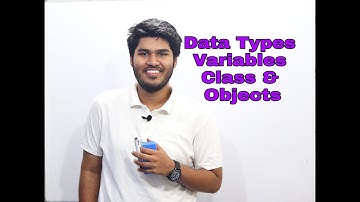 3. Data Types, Variables, Class and Objects - JAVA